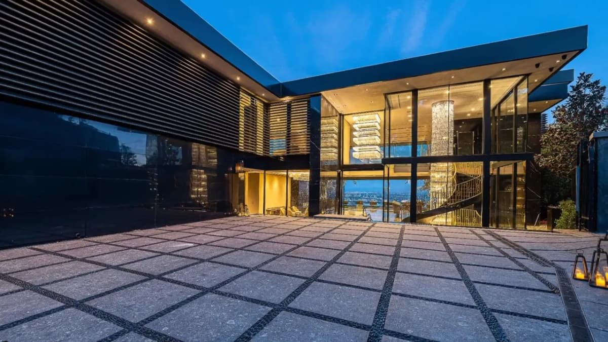 Blue hour exterior